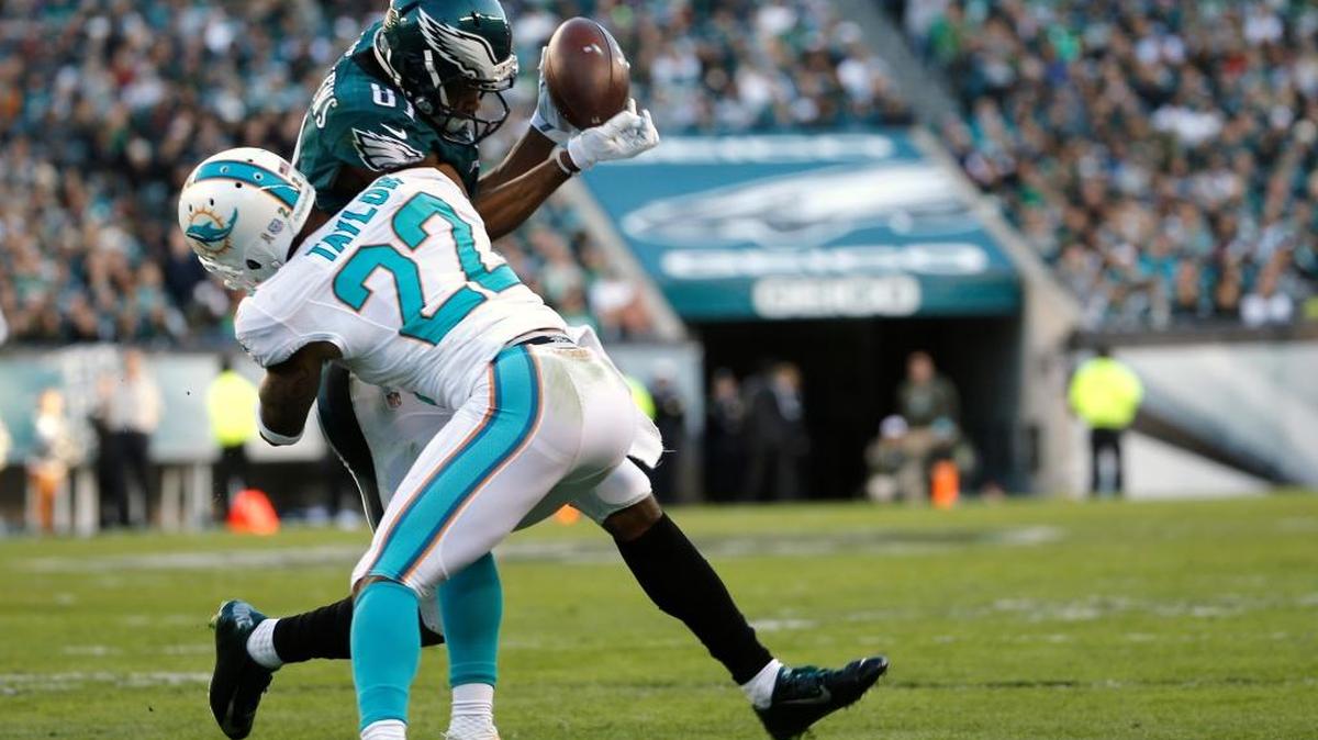 Dolphins cornerback Jamar Taylor has allowed 33 of the 50 passes thrown in his coverage area to be caught this season, and 70 of 103 in his career, equaling 68 percent.