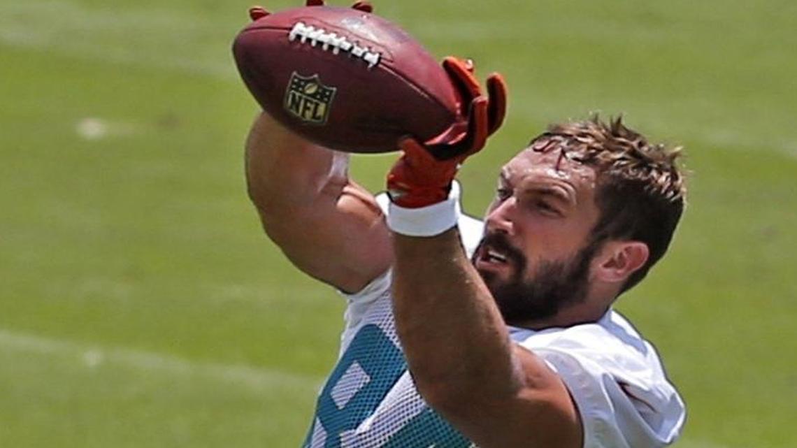 Jordan Cameron says a head-trauma specialist has told him he’s ‘trending in the right direction and everything should be good.’