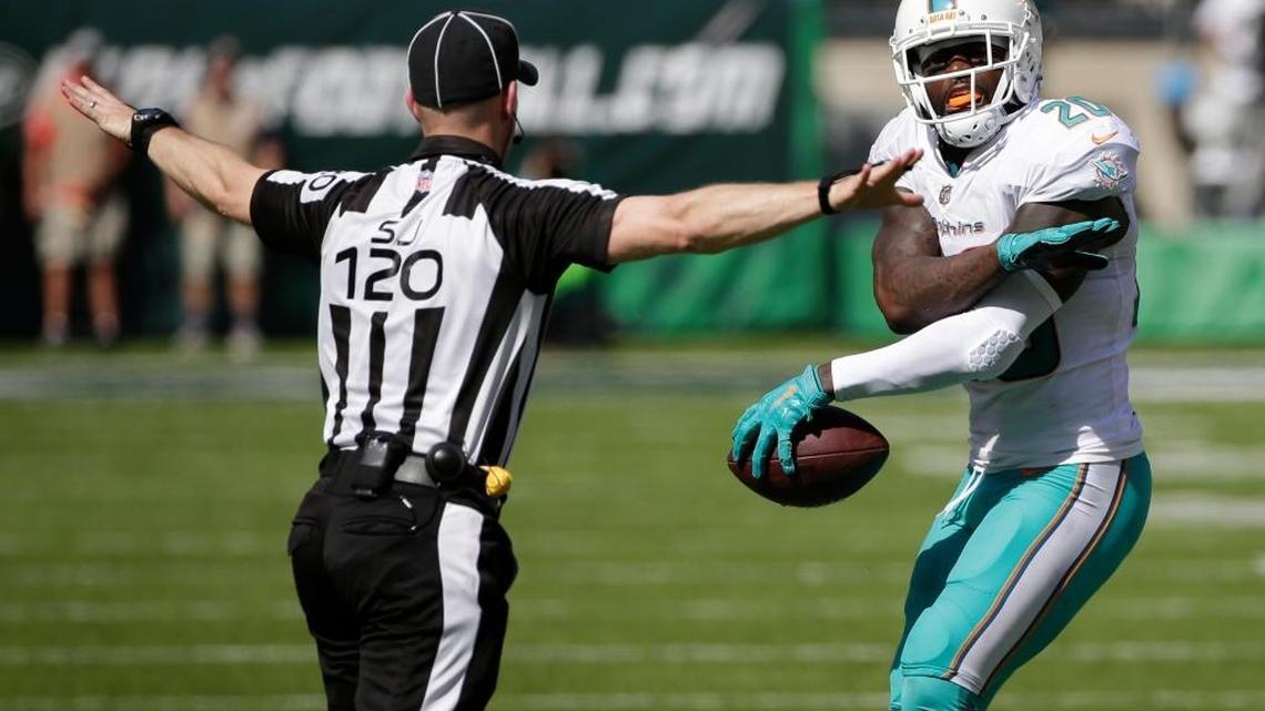 Dolphins safety Reshad Jones had a team-best eight tackles against the Jets Sunday.
