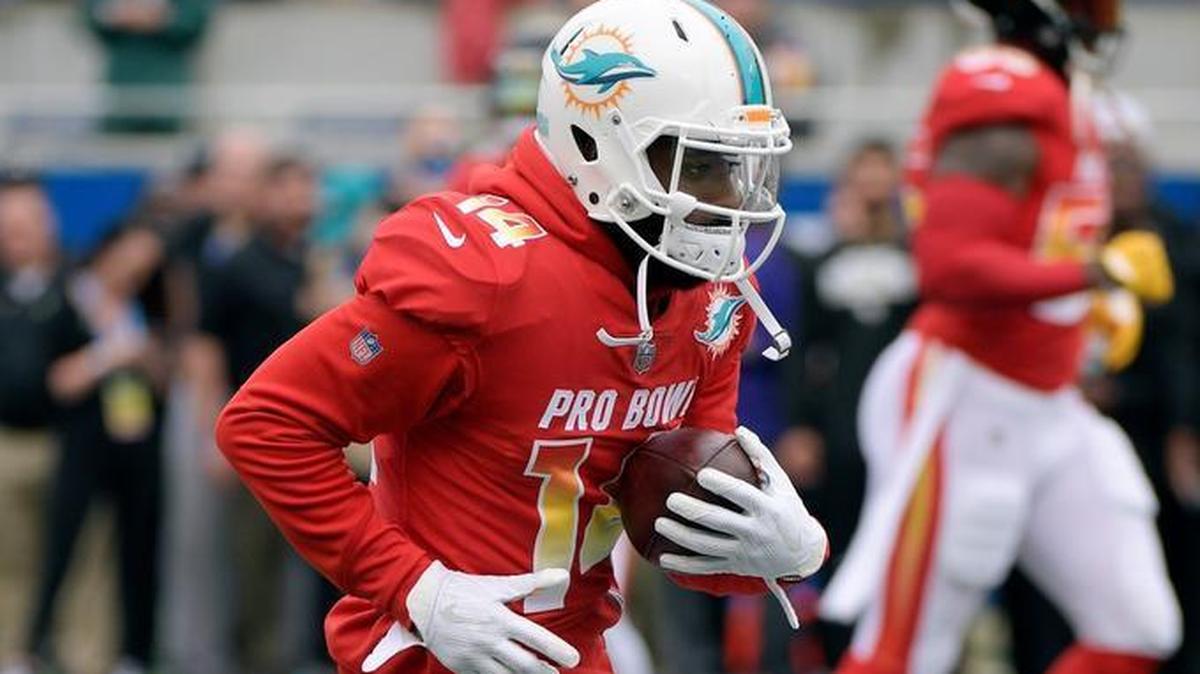 Jarvis Landry was one of two Dolphins Pro Bowlers in 2017.