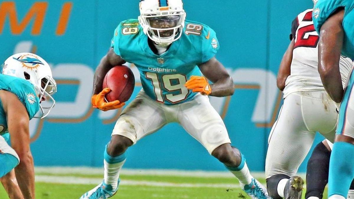 Dolphins returner Jakeem Grant has yet to break a big one this year.