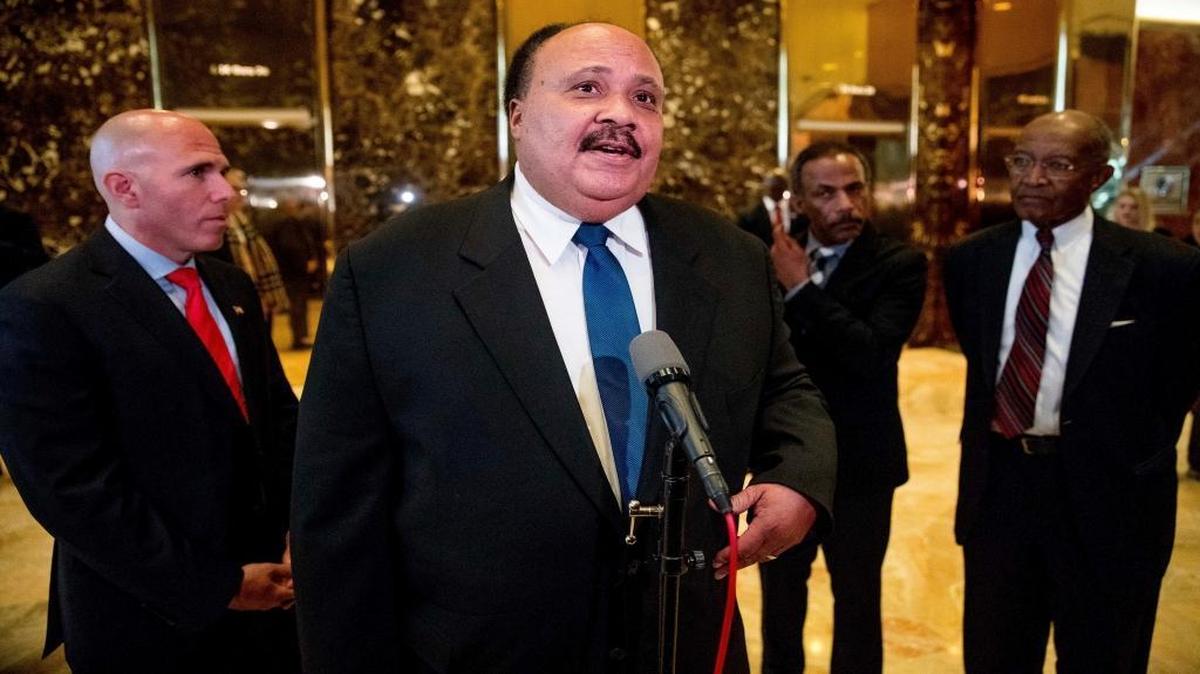 Martin Luther King III has been everywhere this year — from Trump Tower to Dolphins camp.
