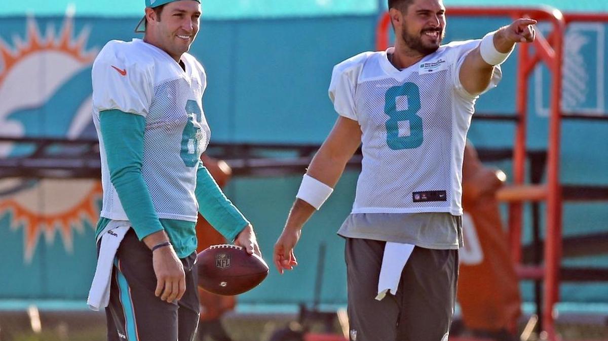 Matt Moore will point the way for the Dolphins Thursday with Jay Cutler inactive.