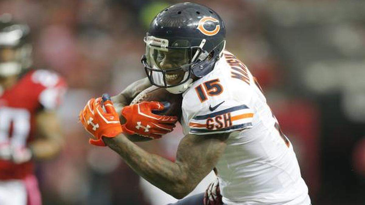 
Bears wide receiver Brandon Marshall 
