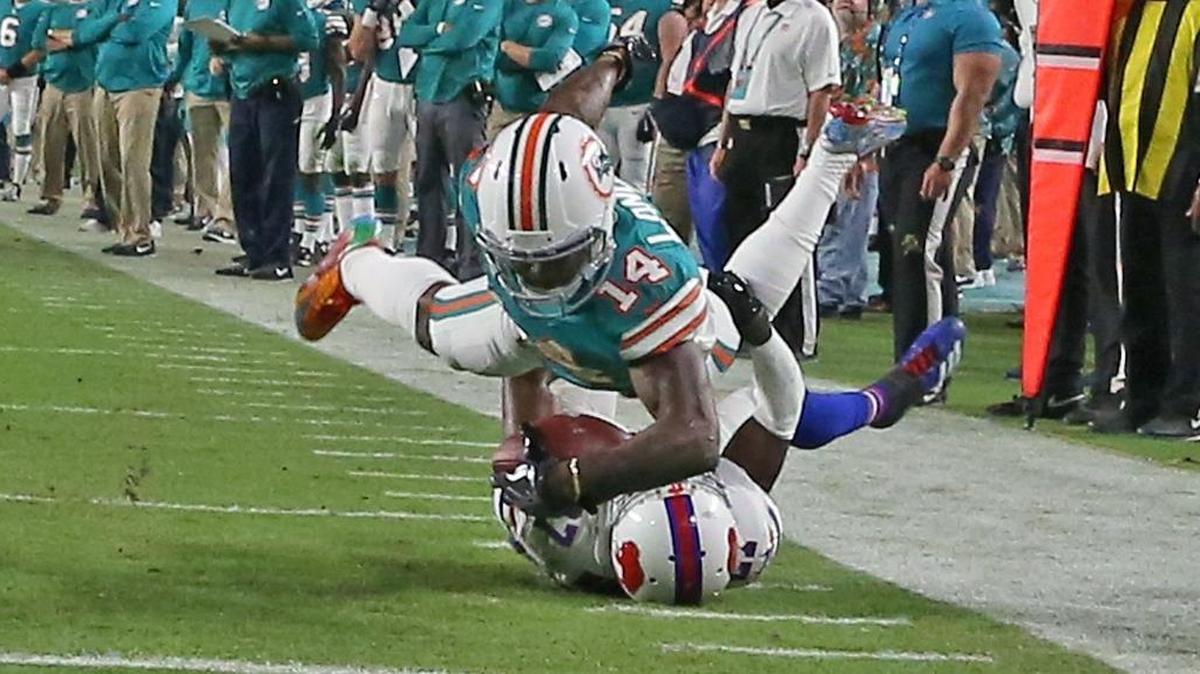 Jarvis Landry is in trouble with both the league and his coach after crossing the line late in Sunday’s loss to Buffalo.
