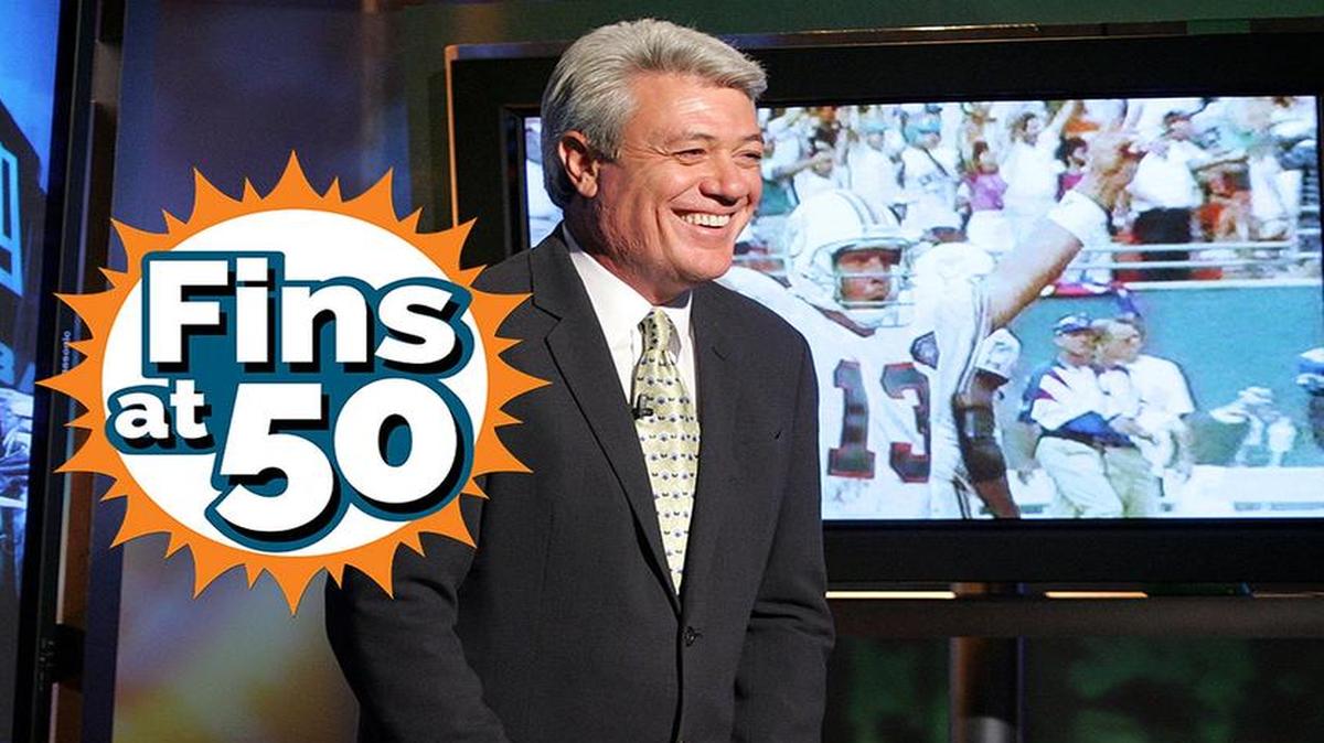 
Jimmy Cefalo is one of several ex-Dolphins who have parlayed their NFL careers into jobs in the broadcasting industry.
