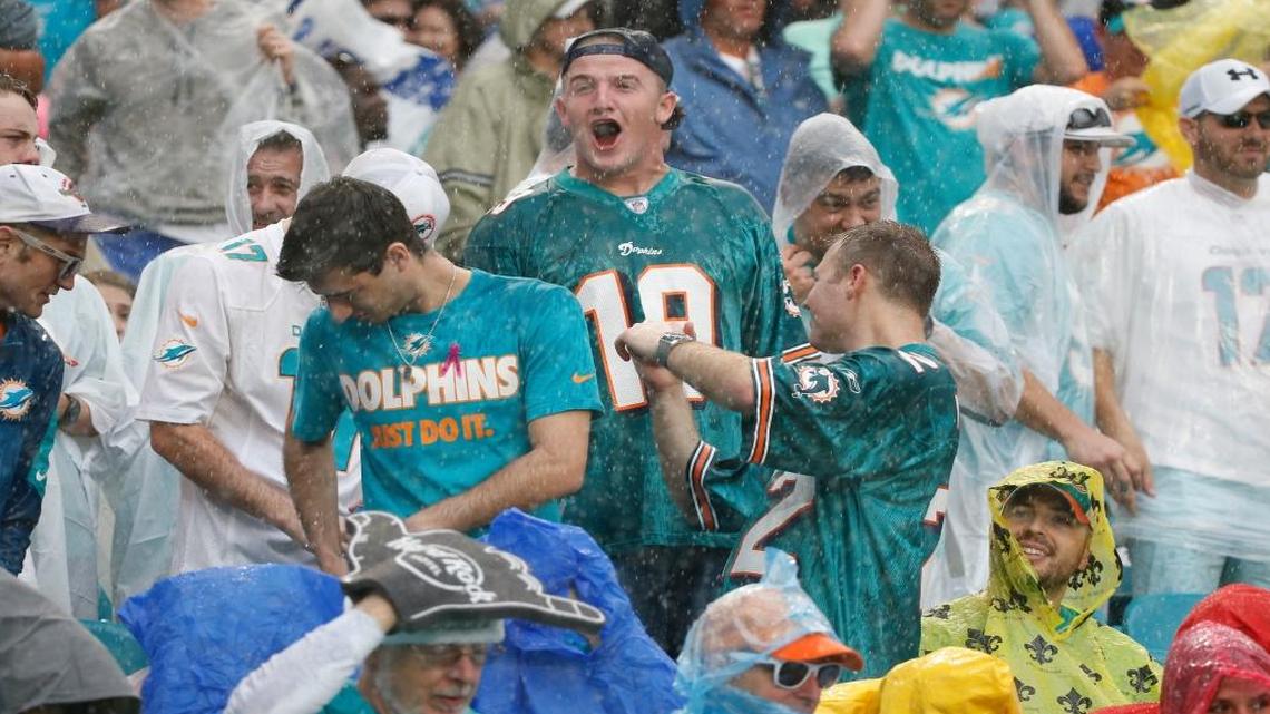 These Dolphins fans might be getting a bad case of the sniffles week.