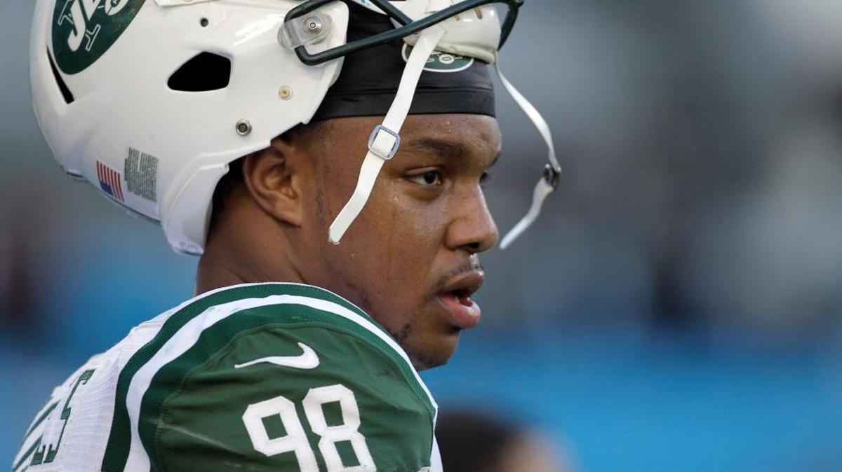 Quinton Coples, the Jets’ first-round pick in 2012, had just 16.5 sacks for New York in four seasons. He was released Monday.