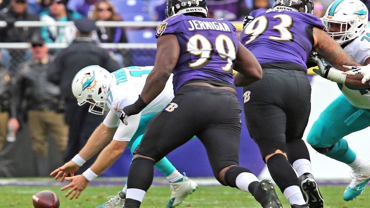 Nothing went right for Ryan Tannehill and the Dolphins Sunday, including their balance.