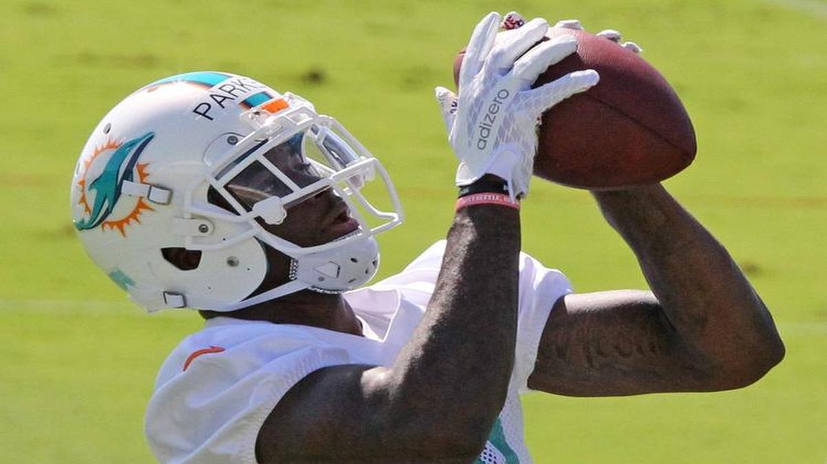 
DeVante Parker at the 2015 Miami Dolphins Rookie Mini Camp held at the training facility in Davie on Friday May 8, 2015.
