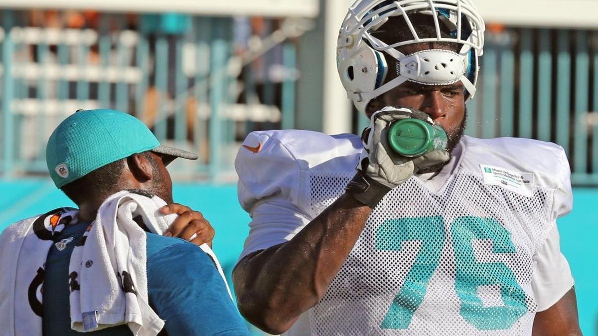 Branden Albert’s tale of wrist adjustment is not for the faint of heart.