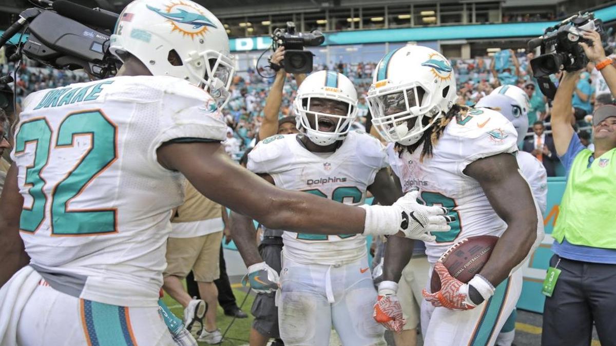 Kenyan Drake, Damien Williams and Jay Ajayi are a dangerous combination for Adam Gase.