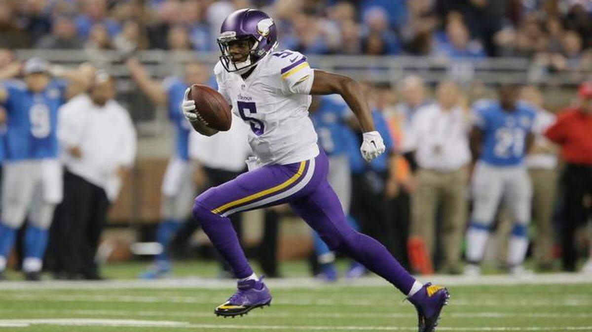 
Vikings quarterback Teddy Bridgewater has gone a respectable 5-5 this season as a starter despite not having All-Pro Adrian Peterson in the backfield with him.
