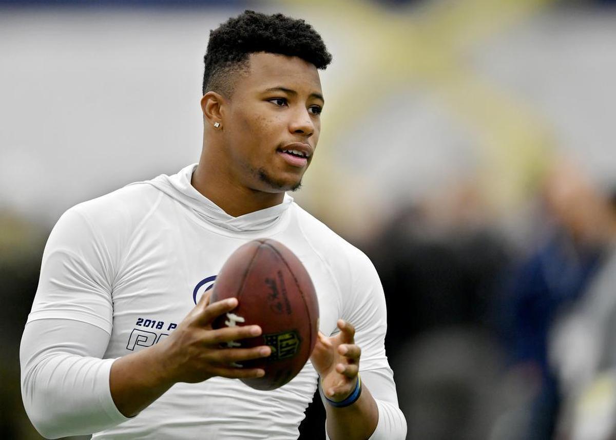 We know the players most likely to go to the Miami Dolphins at 11. But what if something bizarre happens and Penn State’s Saquon Barkley is on the board?