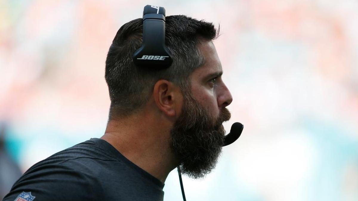 Dolphins defensive coordinator Matt Burke is as intense as he is fashionable.