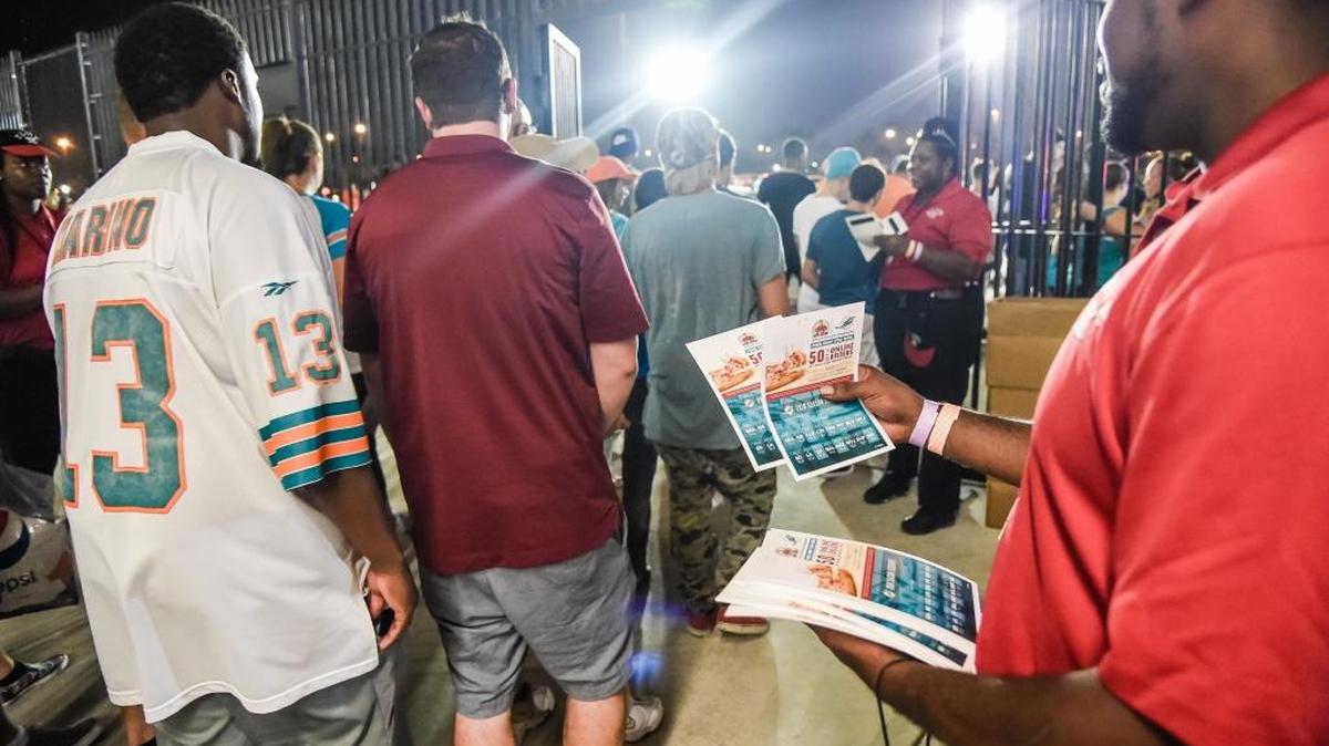 The fan experience at Dolphins game, most notably ingress and egress, has improved in 2016.