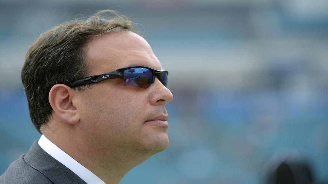 
Mike Tannenbaum, Executive Vice President of Football Operations for the Miami Dolphins.
