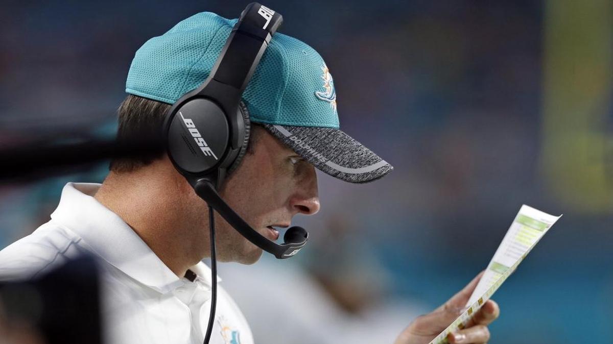 “You don’t worry about it,” Miami Dolphins coach Adam Gase said about playoff possibilities. “We’re more focused on one-week-at-a-time here now. We were talking that since we even started the season.”