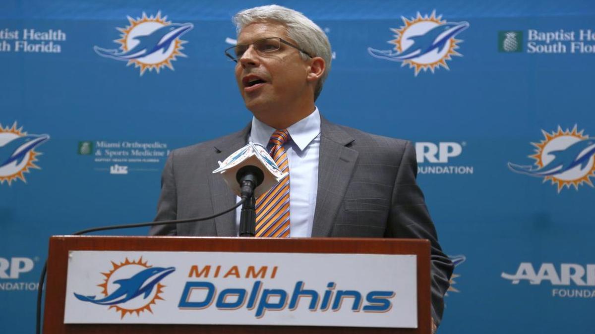 
“We’re a process-driven organization,” Dolphins general manager Dennis Hickey says. 
