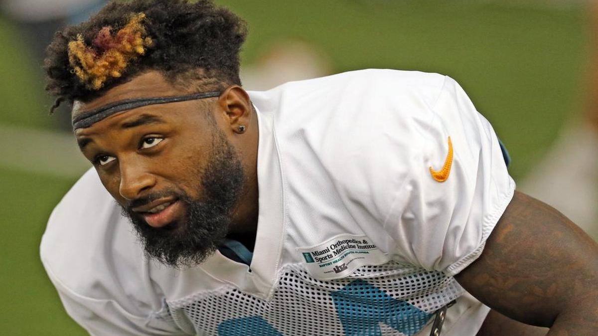 Jarvis Landry was present and accounted for as the Dolphins returned to Davie Monday.