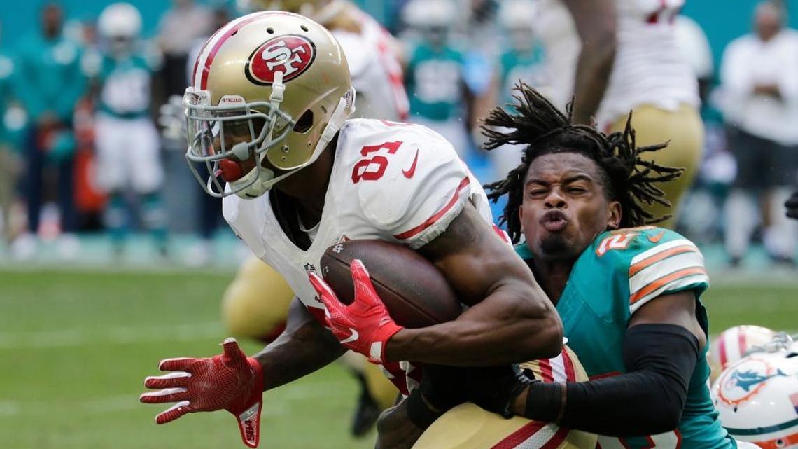 Bobby McCain, right, will start at the boundary corner Monday night.
