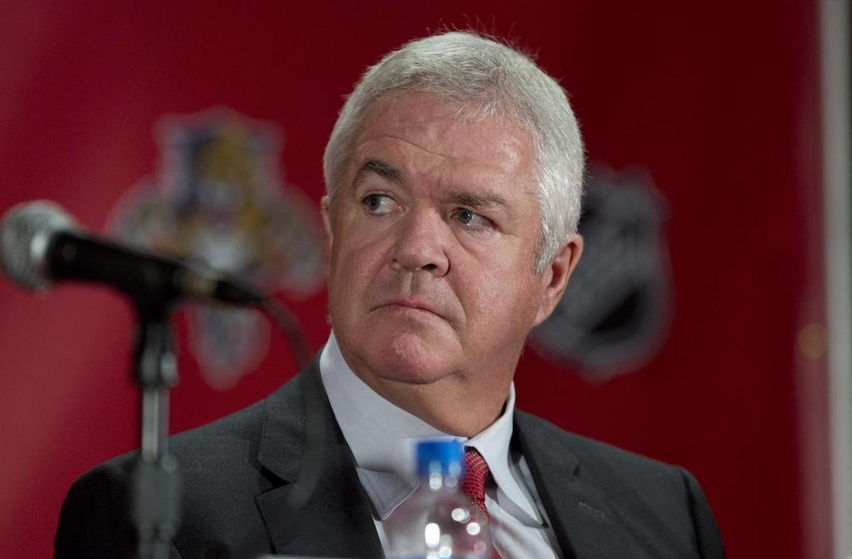 The Florida Panthers’ general manager Dale Tallon.