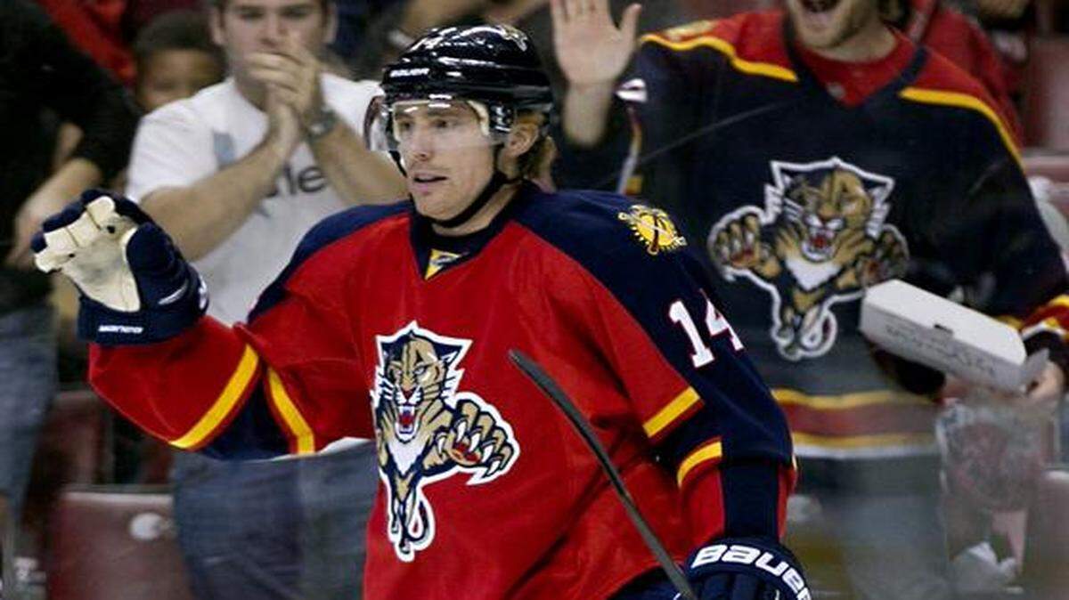
Tomas Fleischmann went from leading the Panthers in scoring during his first two seasons in Florida to potting just eight goals last season.
