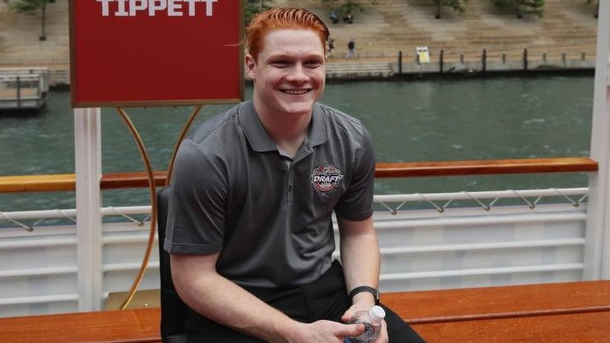Owen Tippett tallied 44 goals and had 75 points in 60 regular-season games for the Mississauga Steelheads of the Ontario Hockey League and then added 19 points in playoffs.
