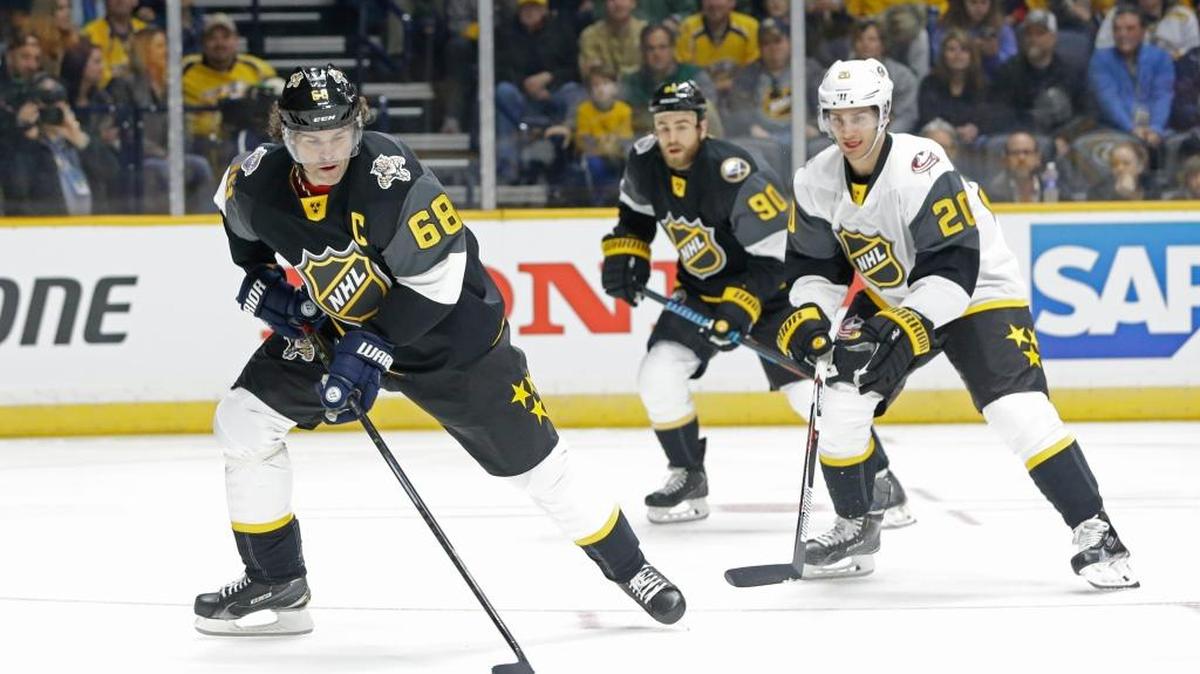 After some reluctance about playing in the All-Star Game, Jaromir Jagr enjoyed himself over the weekend, scoring a goal and playing tough defense.