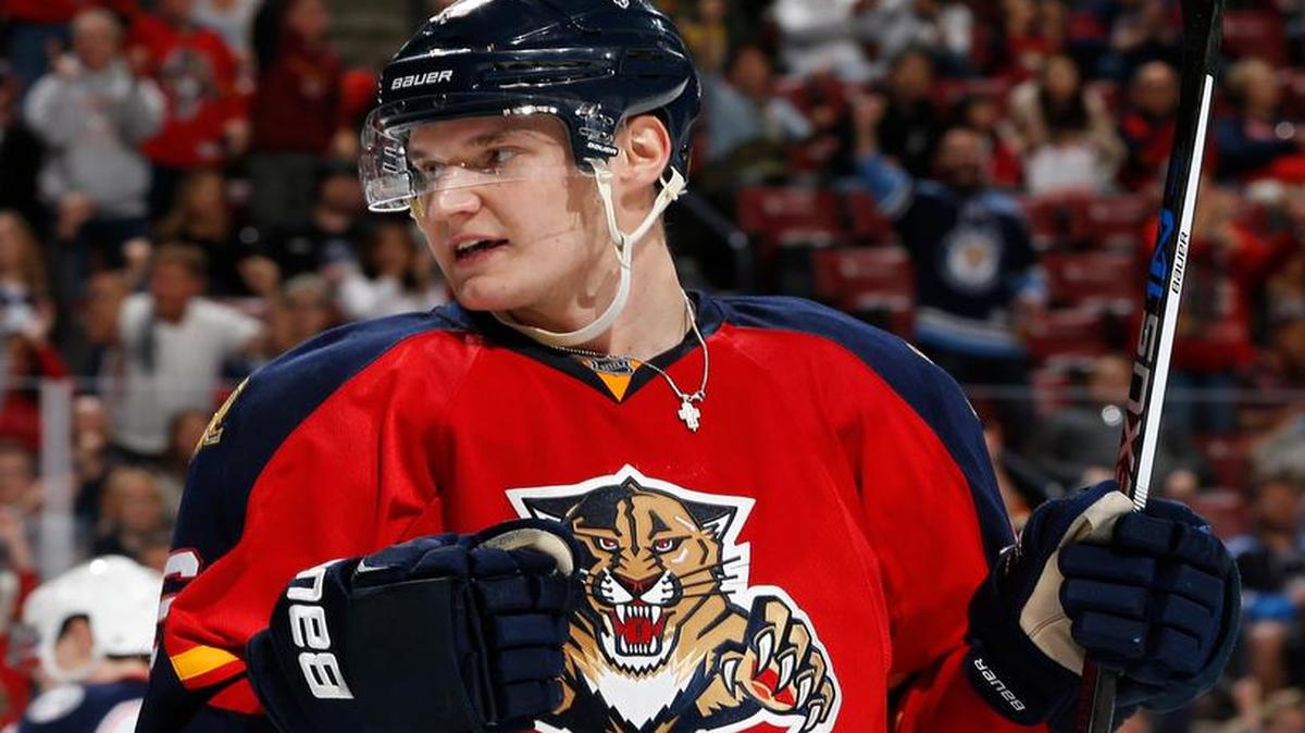 Panthers center Aleksander Barkov, who is known by his nickname, Sasha, has helped turn the franchise around with his play on a line with Jaromir Jagr and Jonathan Huberdeau.