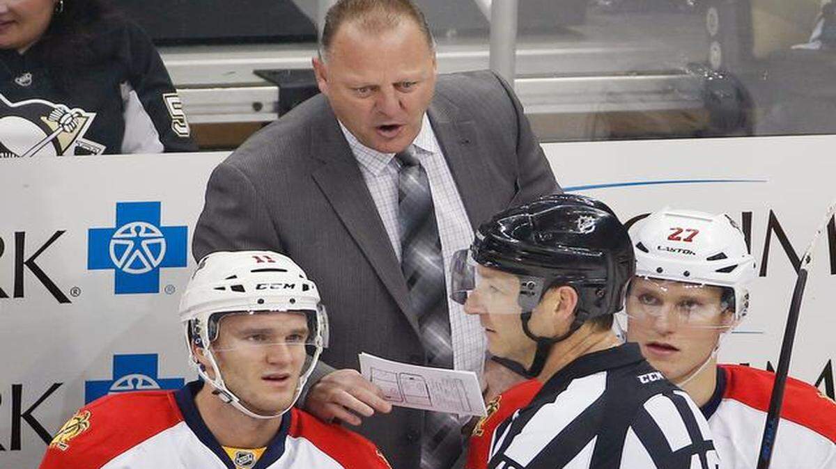 
Panthers coach Gerard Gallant has a pair of extra forwards on his roster and has to decide who sits. ‘It’s the worst part of my job,’ Gallant said. 
