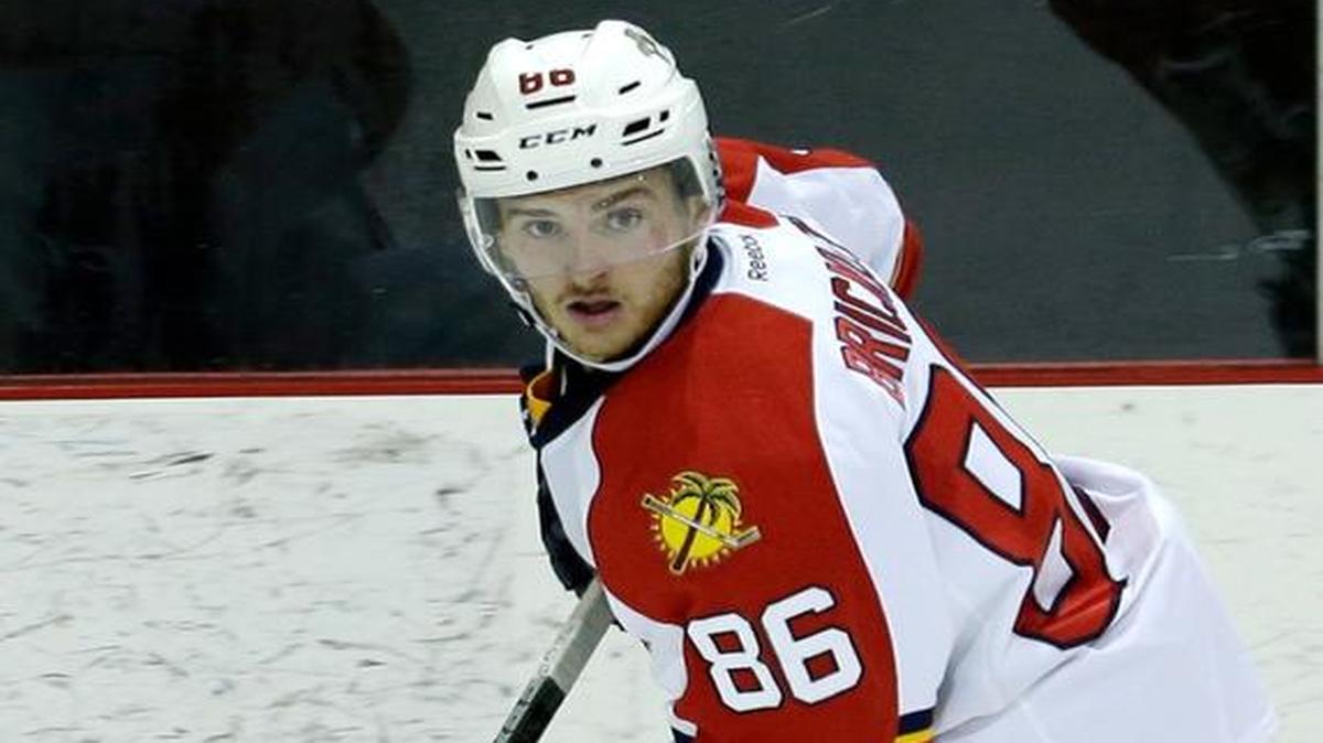Connor Brickley was brought back to the Florida Panthers on Wednesday, Nov. 25, 2015 as the team searches for a spark.