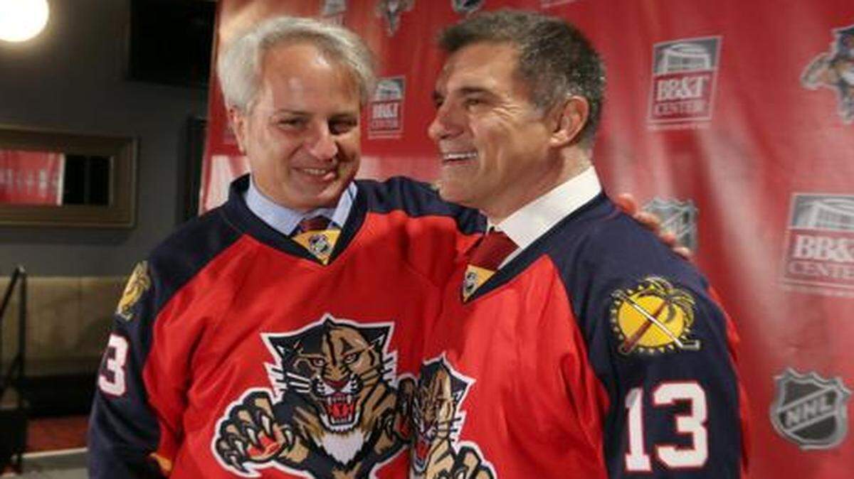 
Florida Panthers owners Doug Cifu and Vincent Viola
