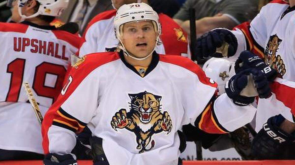 
Sean Bergenheim is the only pending Panthers free agent not in a slump. 
