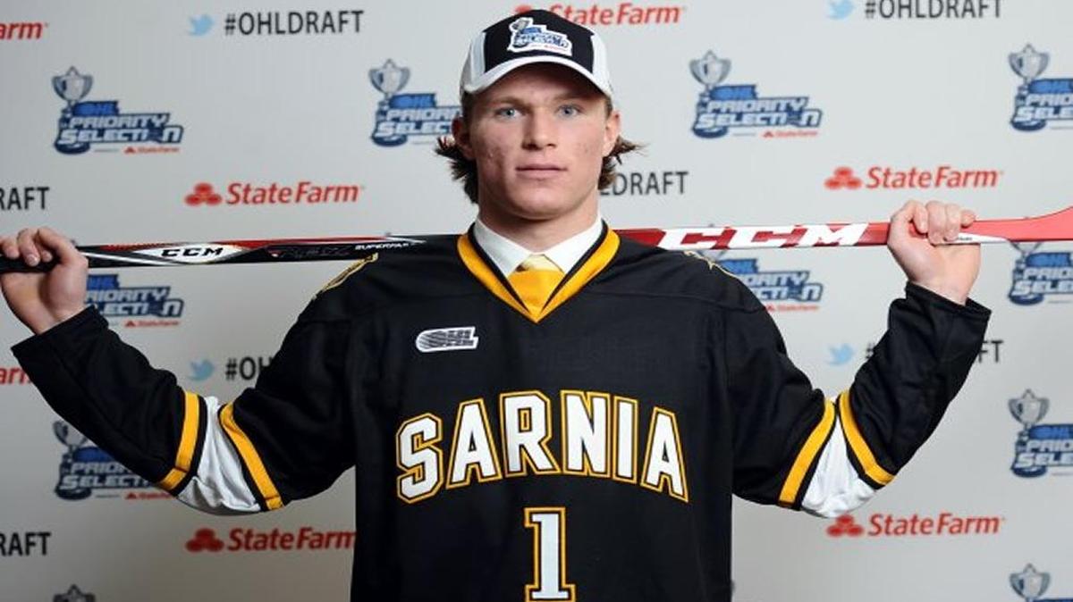
Novelty act: Jacob Chychrun was raised in Boca Raton and grew up as a fan of the Florida Panthers.
