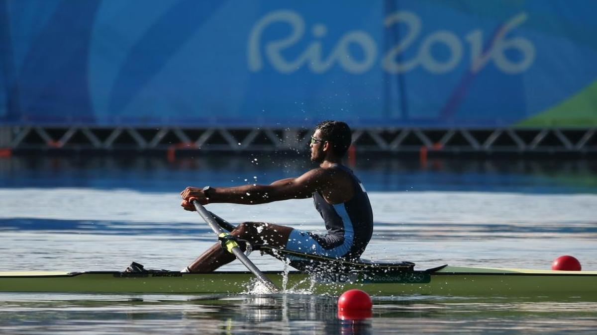 Dattu Baban Bhokanal, the only rower on India’s Olympic team, prepared for the Rio Games by training at the Miami Beach Rowing Club in June and July.