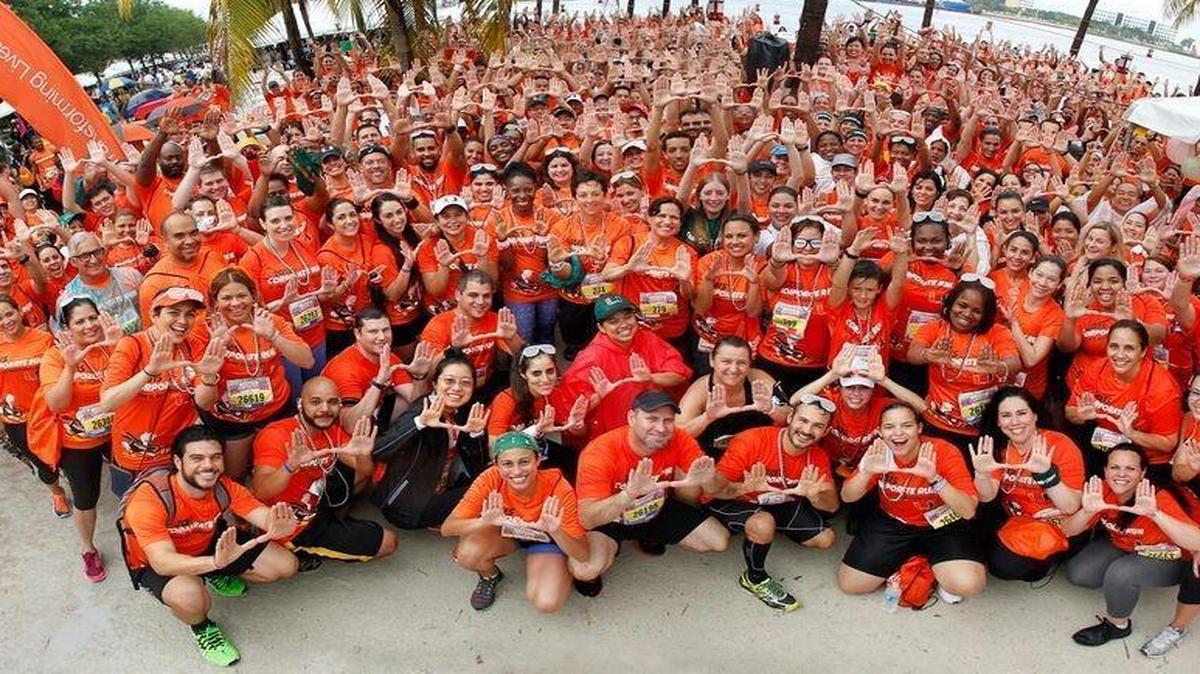 The University of Miami finally bypassed Baptist Health as the largest Mercedes-Benz Miami Corporate Run team