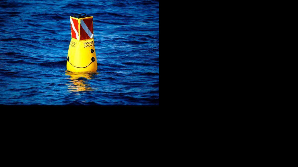 
The new 3DBuoy, developed in Florida, aims to improve on the traditional diver-down flag.

