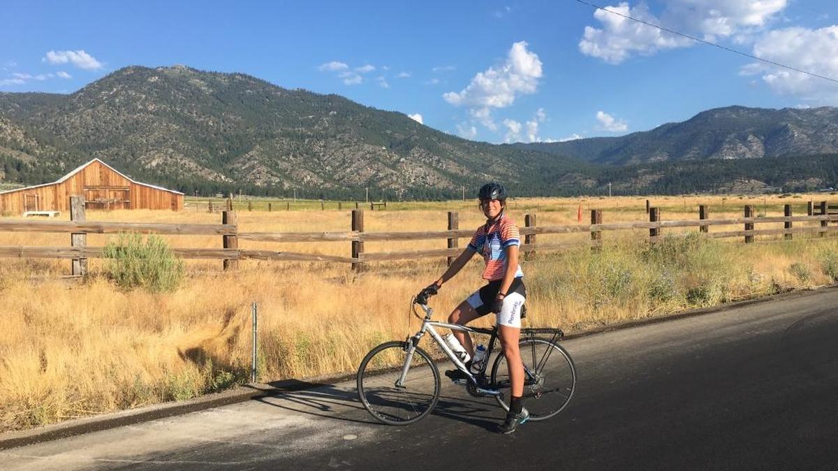 Julie Brito in Carson City, Nevada, less than 10 miles from the California state border.