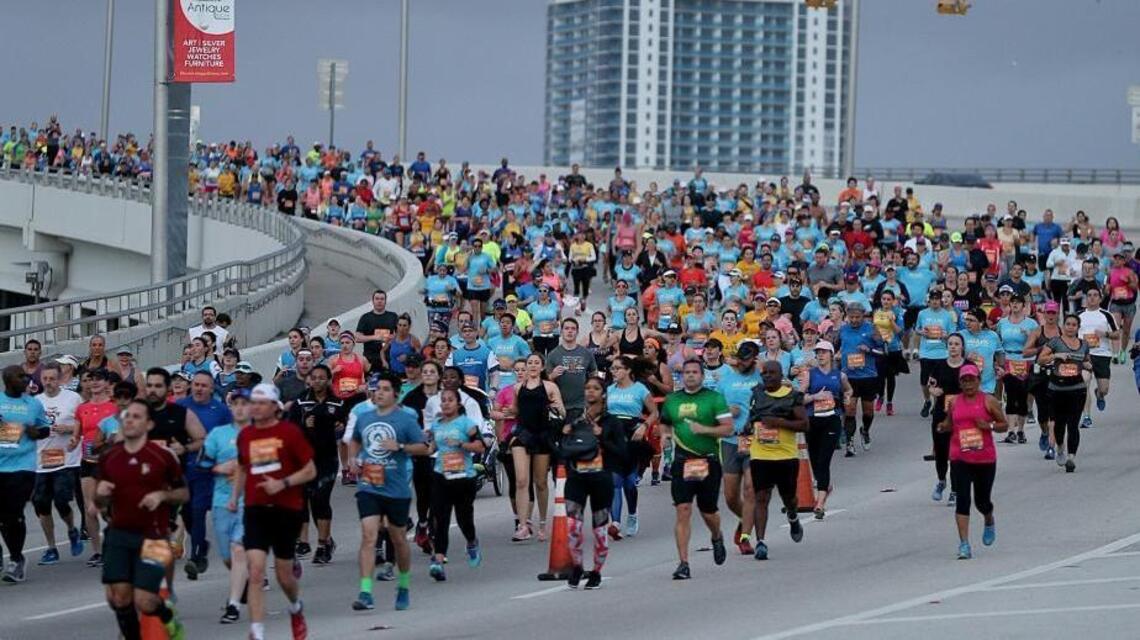 Kenyan man and a Gainesville woman win Fitbit Miami Marathon