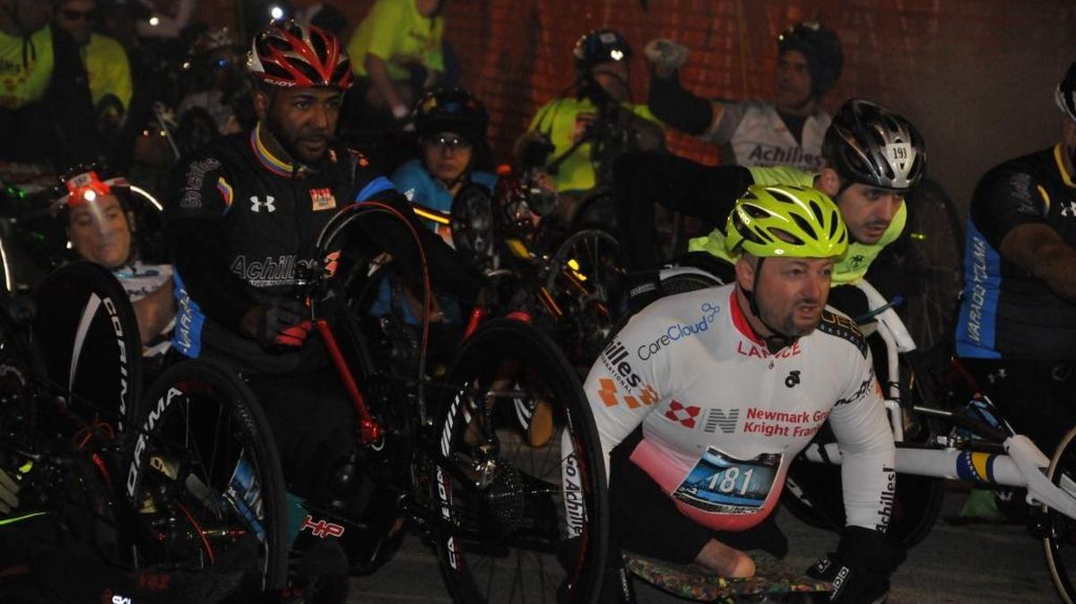 Lance Benson, 43, will compete on Sunday in his 12th Miami Marathon.