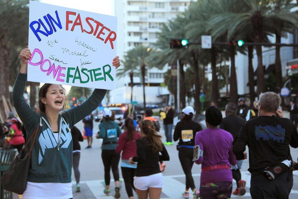 There’s a parade of runners who need your support Sunday. Here’s how you can help them