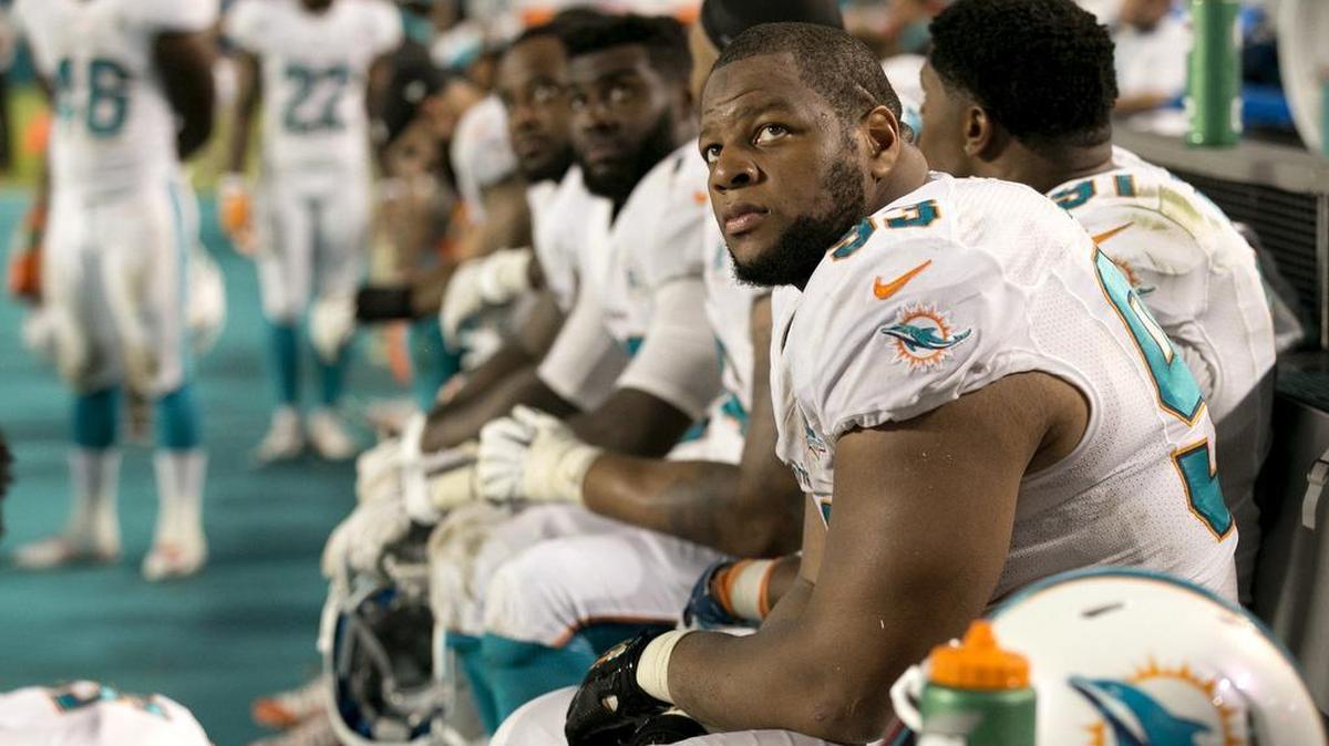 The Miami Dolphins believe Andre Branch has brought a valuable intangible to their entire defensive line.