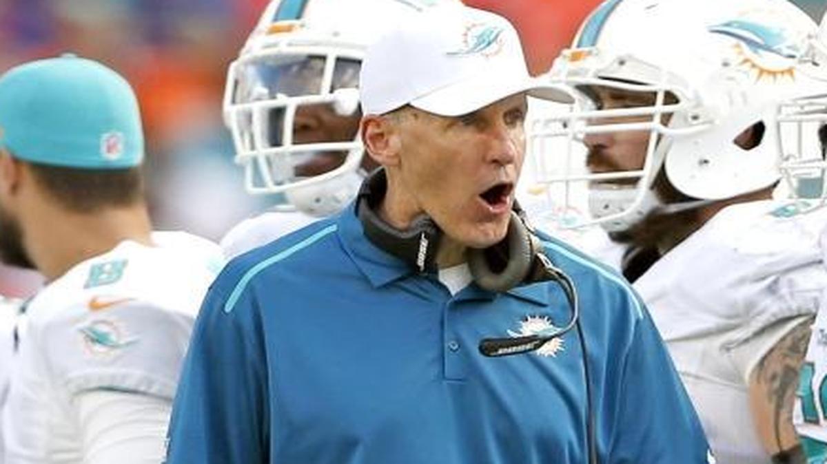 
Miami Dolphins coach Joe Philbin must rally his team following a disappointing 8-8 season in 2014. 
