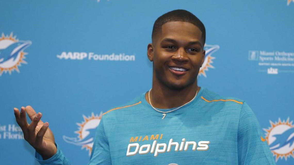Raekwon McMillan is the Miami Dolphins starting middle linebacker
