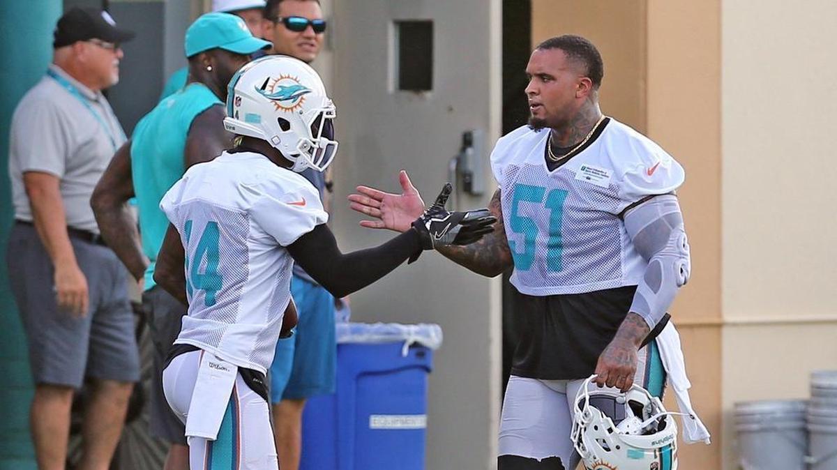 Mike Pouncey is one of several Miami Dolphins veterans who are no longer on the team.