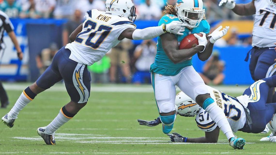 Jay Ajayi was a significant spark for the Dolphins offense last year.