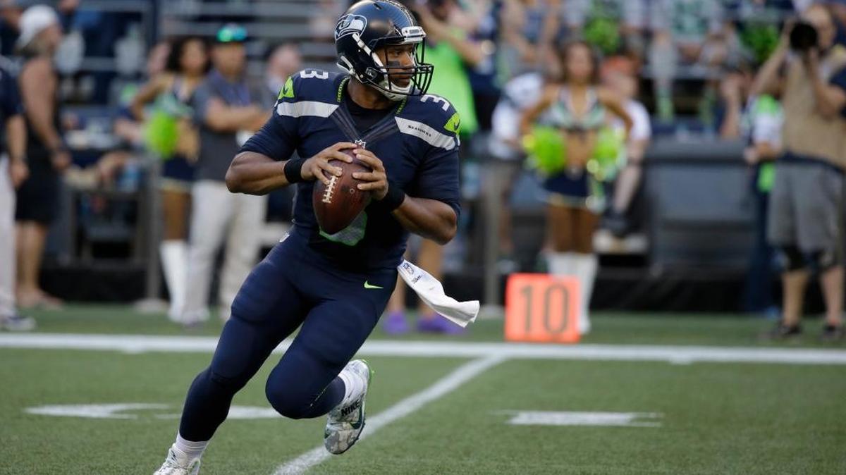 Seattle Seahawks quarterback Russell Wilson has developed an ability to find open space when under pressure, often turning plays that appear will result in a loss of yardage into positive gains for his offense.