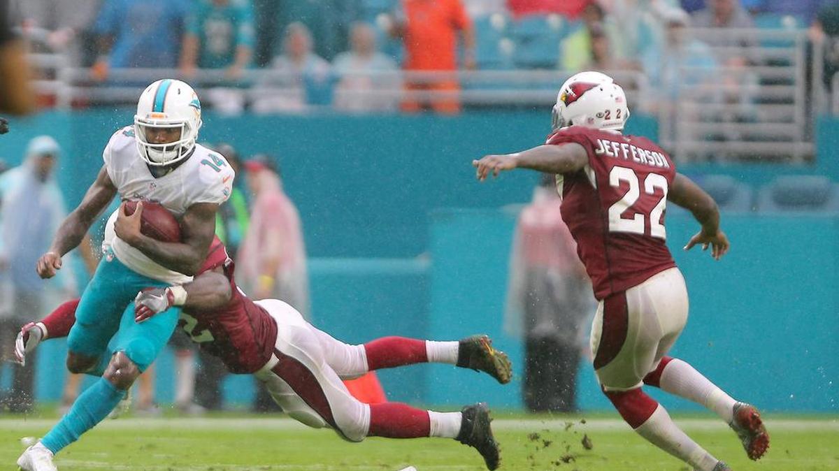 Miami Dolphins wide receiver Jarvis Landry has been very productive as the Dolphins slot receiver.