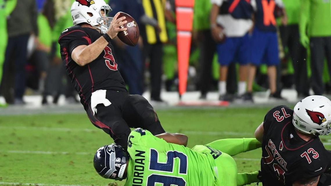 Dion Jordan, now with the Seattle Seahawks, on Thursday collected his first sack since 2014.